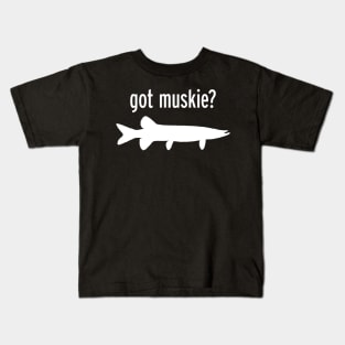 GOT MUSKIE? Kids T-Shirt